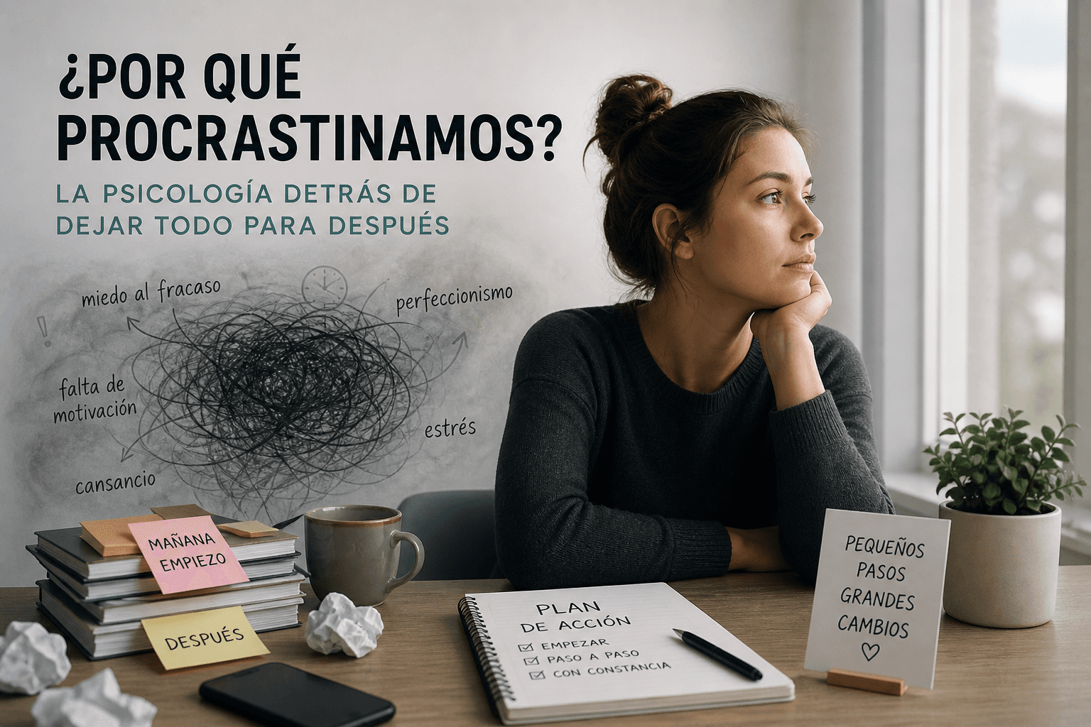 ¿Por qué procrastinamos? La explicación psicológica de por qué dejamos todo para después