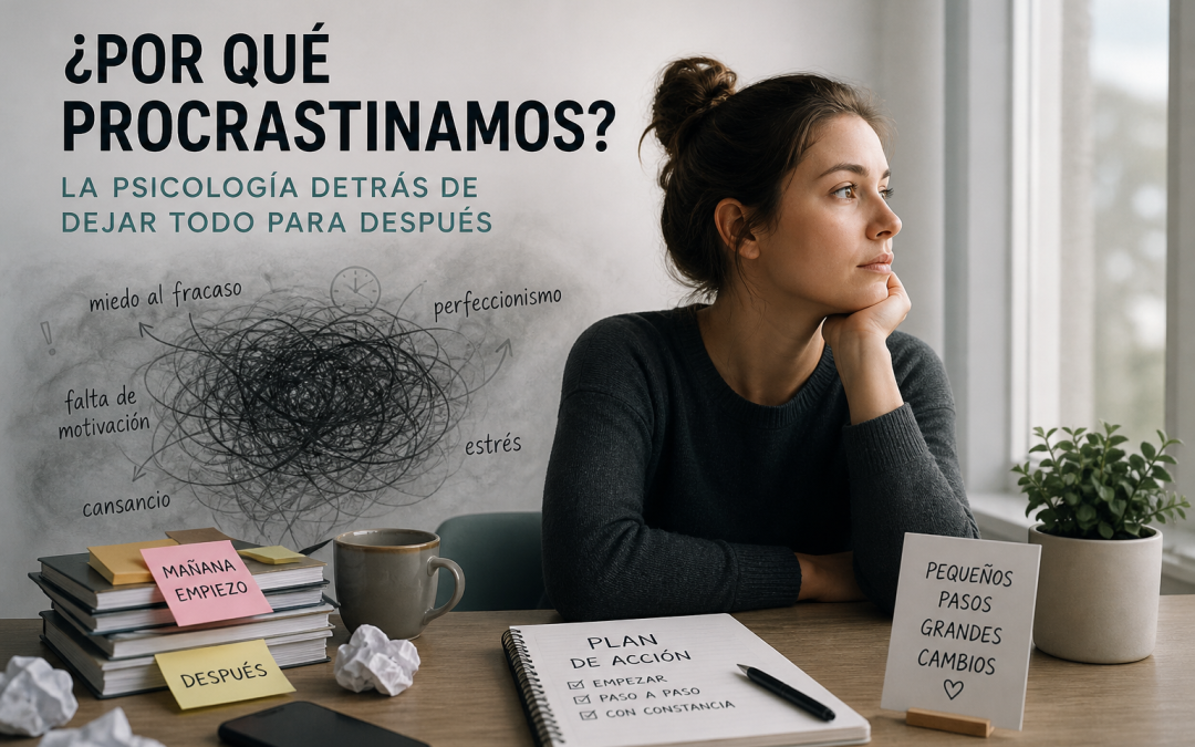 ¿Por qué procrastinamos? La explicación psicológica de por qué dejamos todo para después